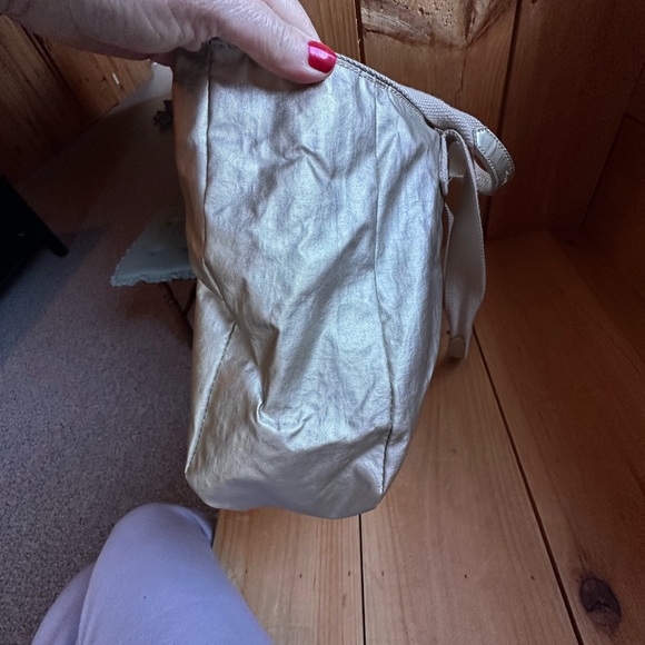 Kipling Metallic Gold Tote Bag - Picture 2 of 14